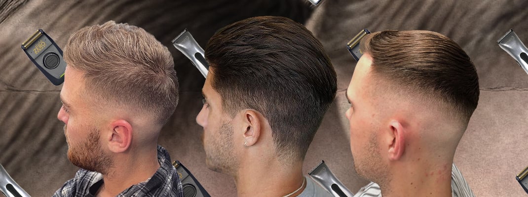 Modern men's haircut styles have been focused on a fade with long hair on  top. Whether you want a low, mid, high or tapered skin - faded…