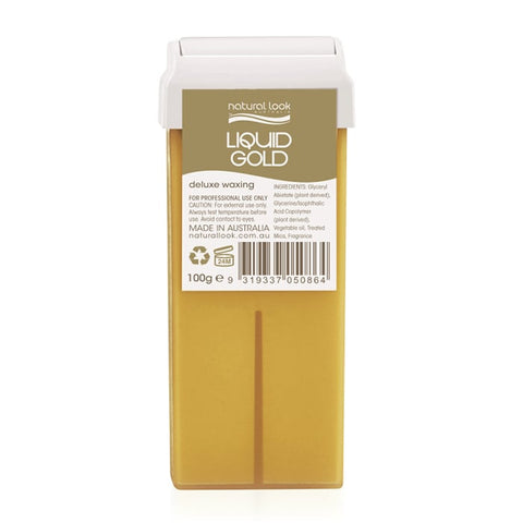 Natural Look Strip Wax Cartridge Solid Gold 100g