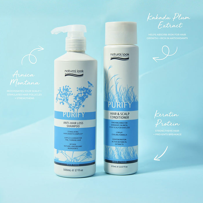 Natural Look Purify Anti-Hair Loss Shampoo 500ml