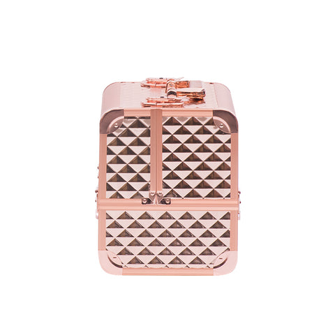 Justine Makeup Case Small Rose Gold
