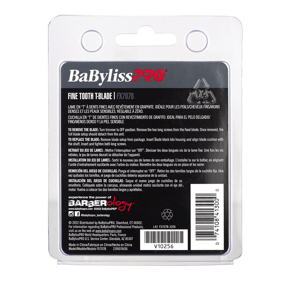 BaBylissPRO Replacement T-Blade Fine Tooth FX707B