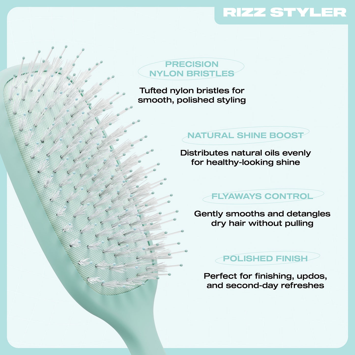 E18HTEEN Rizz Styler Light Mode Turquoise