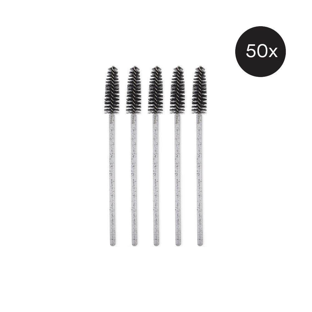 Black Glitter Mascara Wand 50Pk