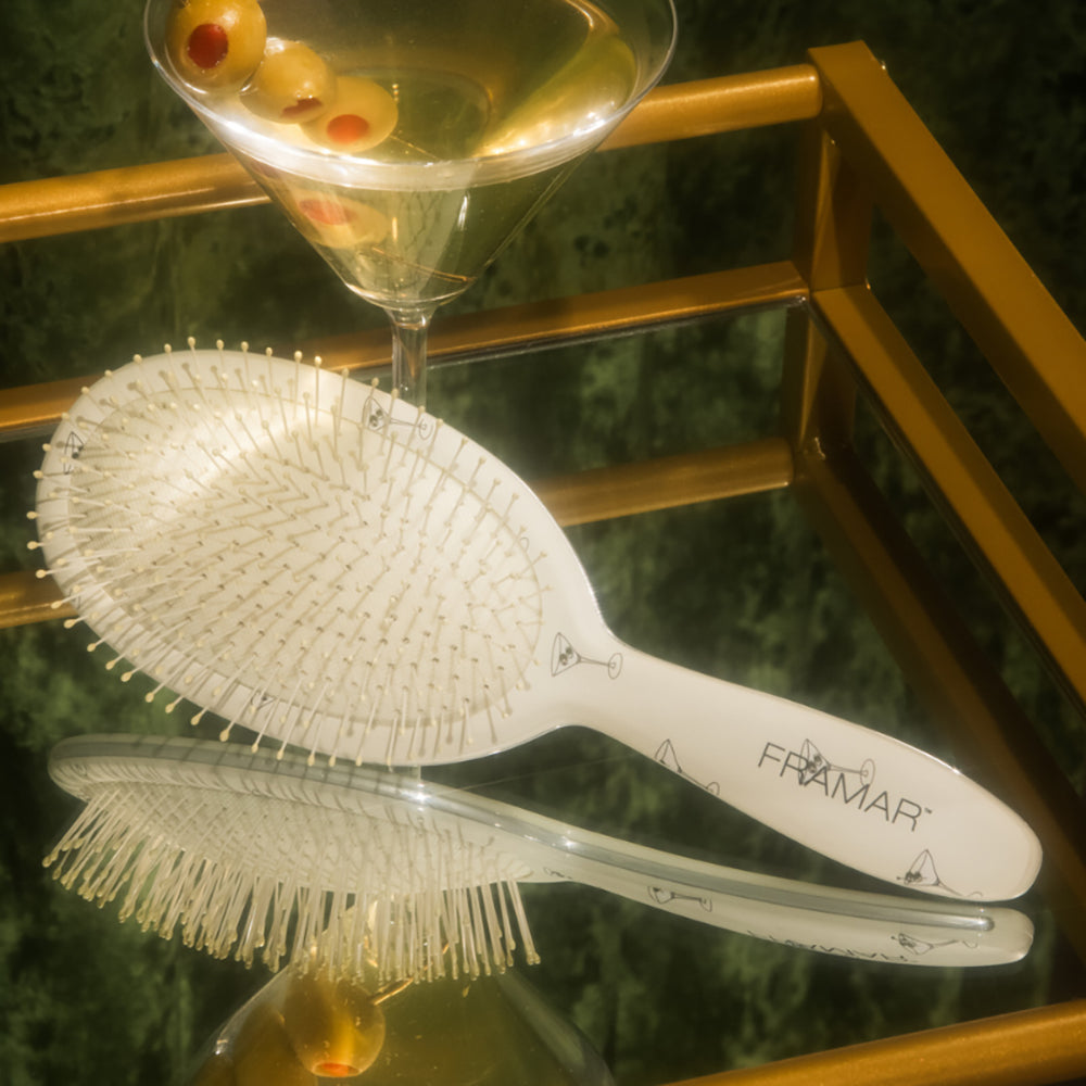 Framar Detangler Brush - Extra Dirty Martini Mood