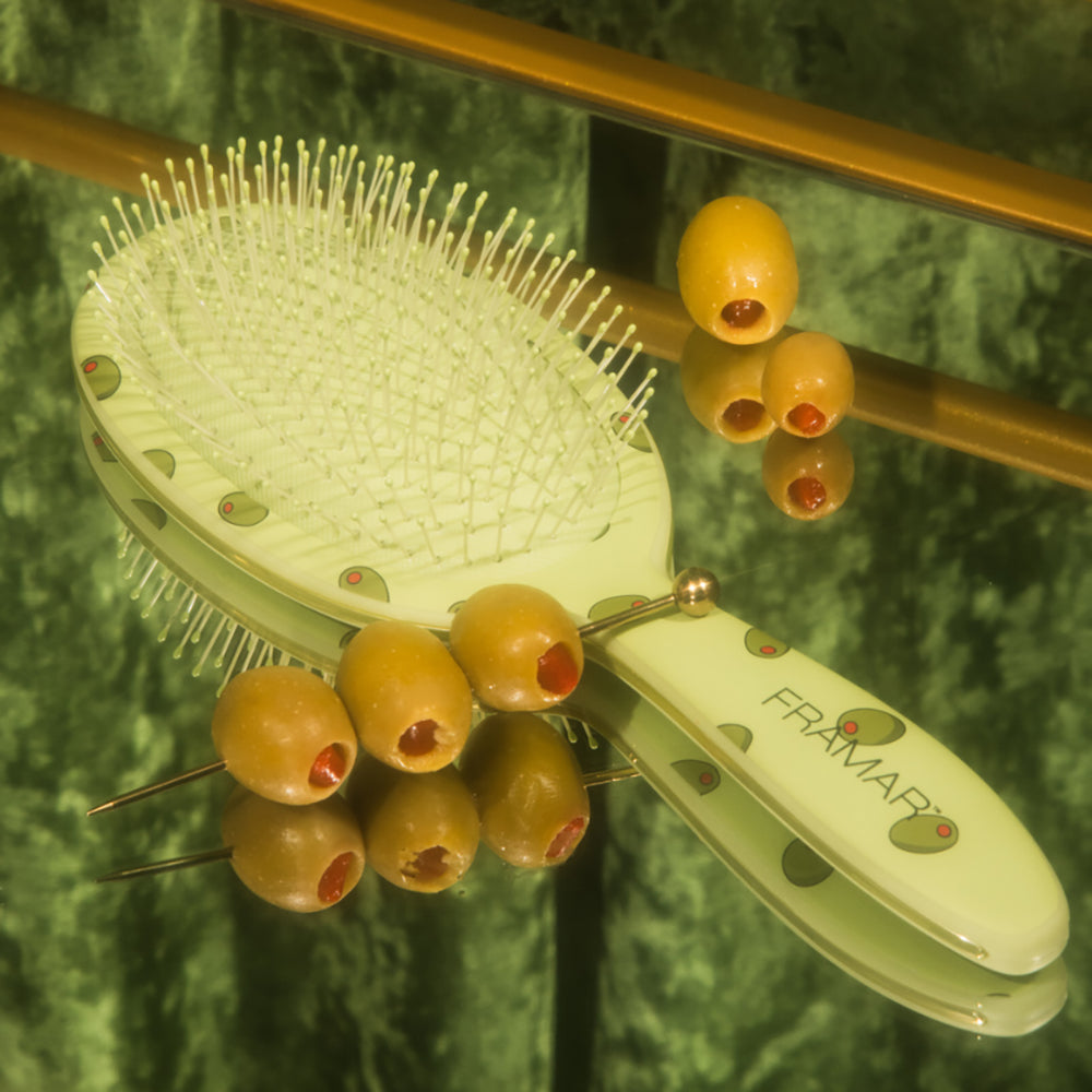 Framar Detangler Brush - Extra Dirty Extra Olives