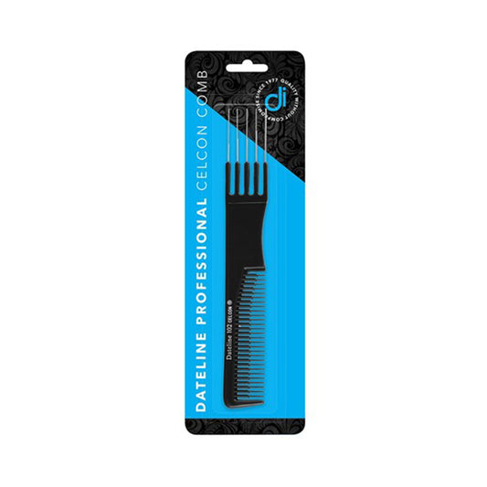 Dateline Professional Black Celcon MKII 102 Teasing Comb