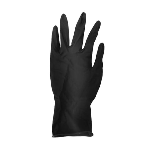 DeSoto Black Satin Large Reusable Gloves 10Pk