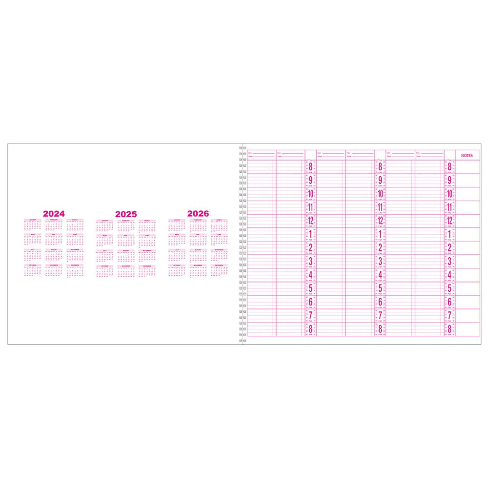 Dateline Professional Appointment Book 6 Column 50pages