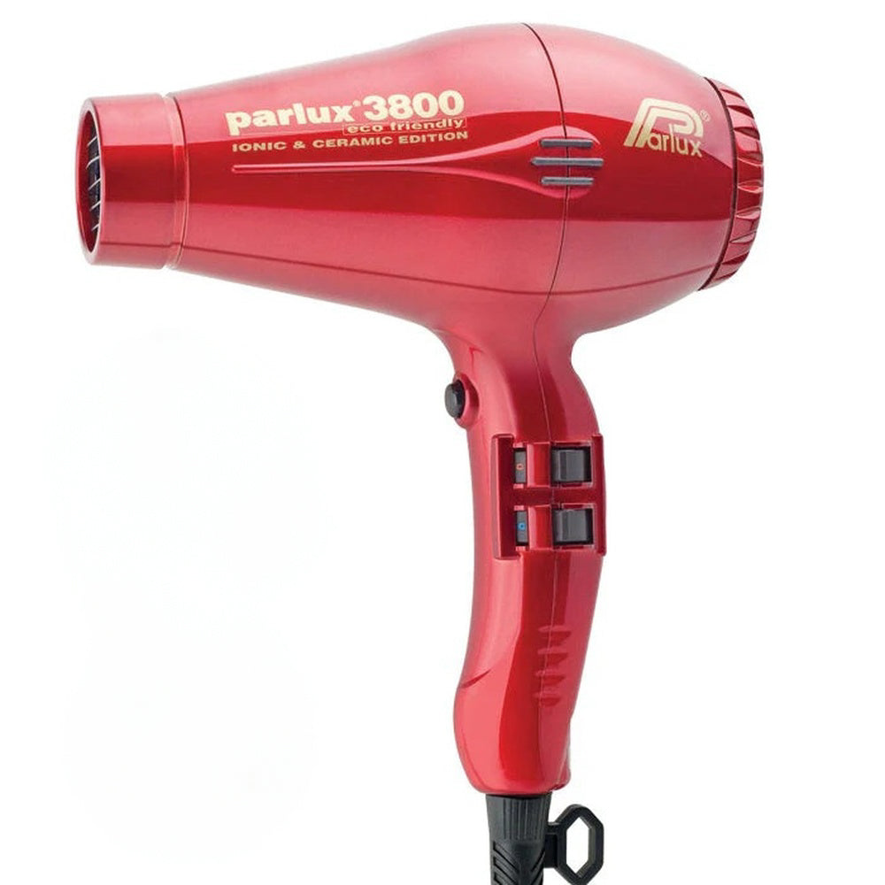 Parlux 3800 Ceramic & Ionic Dryer 2100W Red