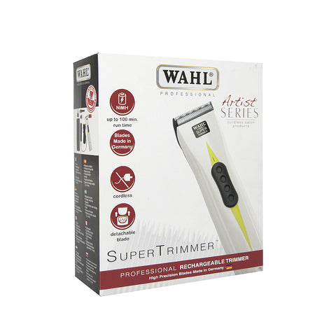Wahl Super Trimmer Cordless White