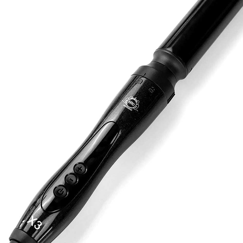 H2D X3 Professional Curling Wand Black