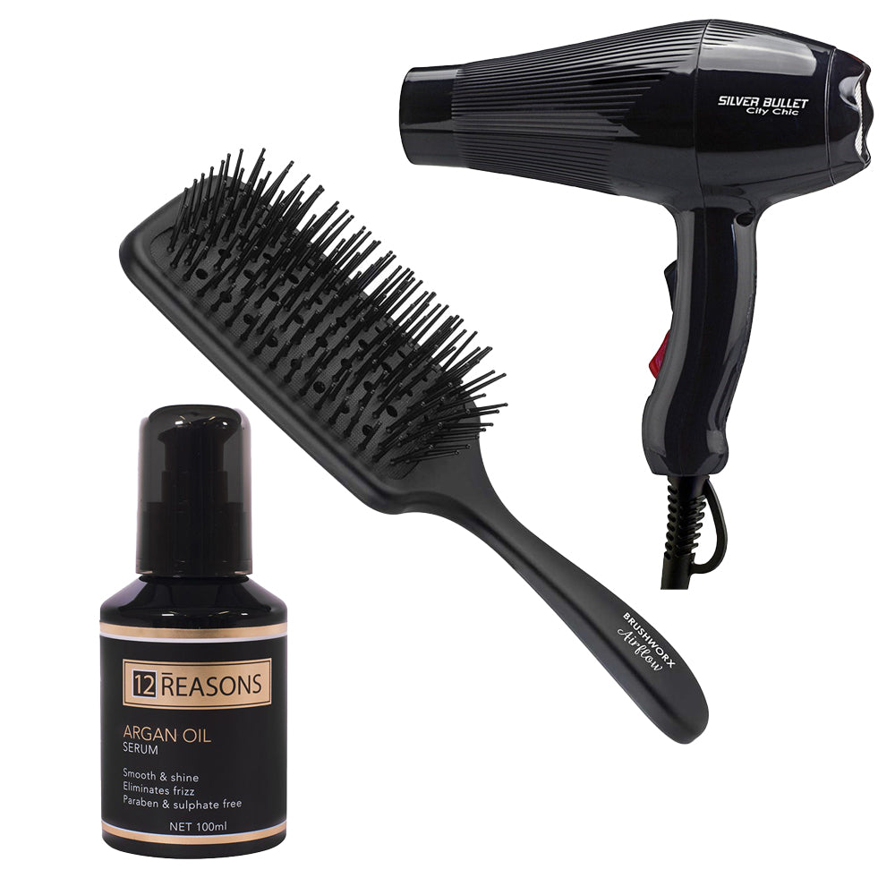 Silver Bullet City Chic Hairdryer Gift Pack