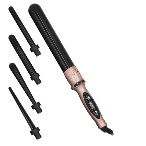 H2D x5 Professional Curling Wand Rose Gold