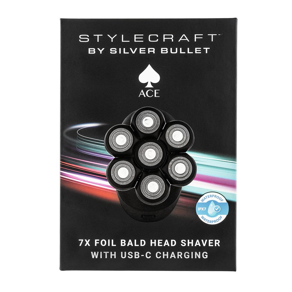 StyleCraft by Silver Bullet Ace 7x Foils Balding Shaver