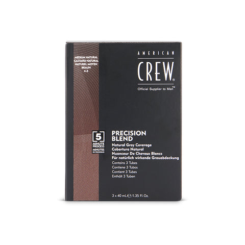American Crew Precision Blend Hair Dye Med Natural 4-5 40ml