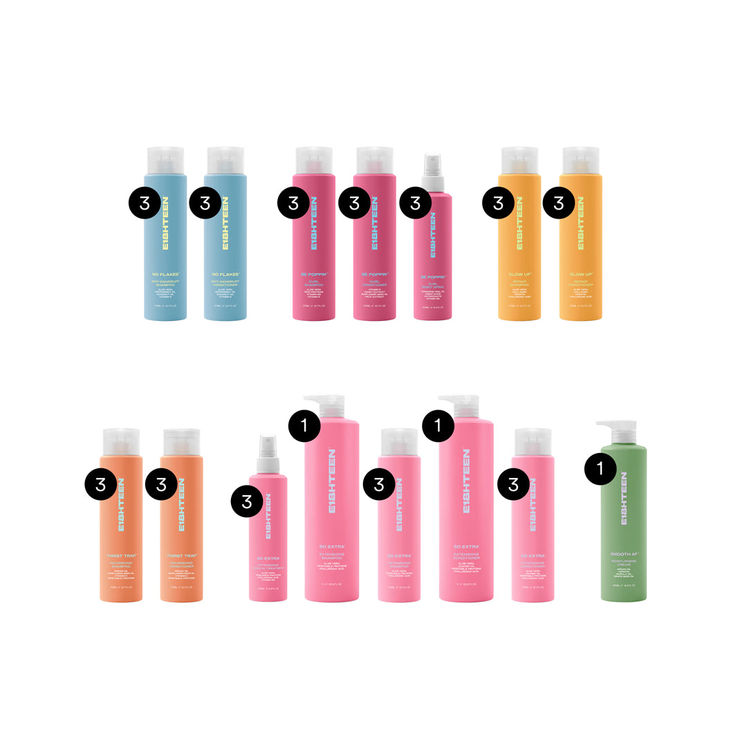 E18HTEEN Hair Festival Kit #1