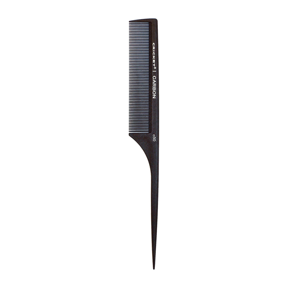 Cricket Carbon Comb Fine Toothed Rattail C50