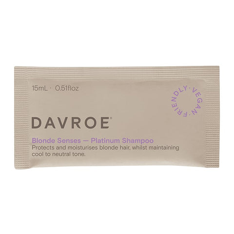 Davroe Blonde Senses Platinum Shampoo Sachet 15ml