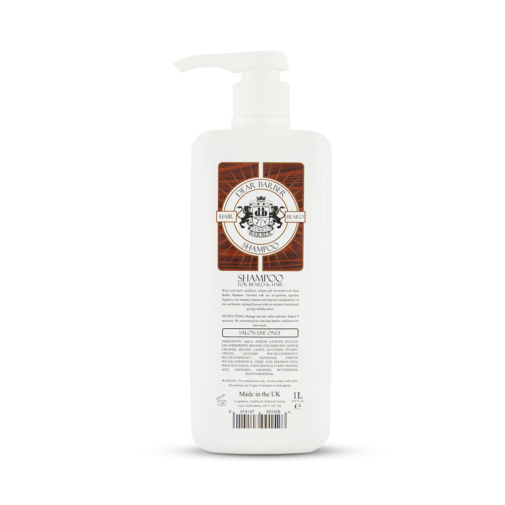Dear Barber Beard & Hair Shampoo 1L