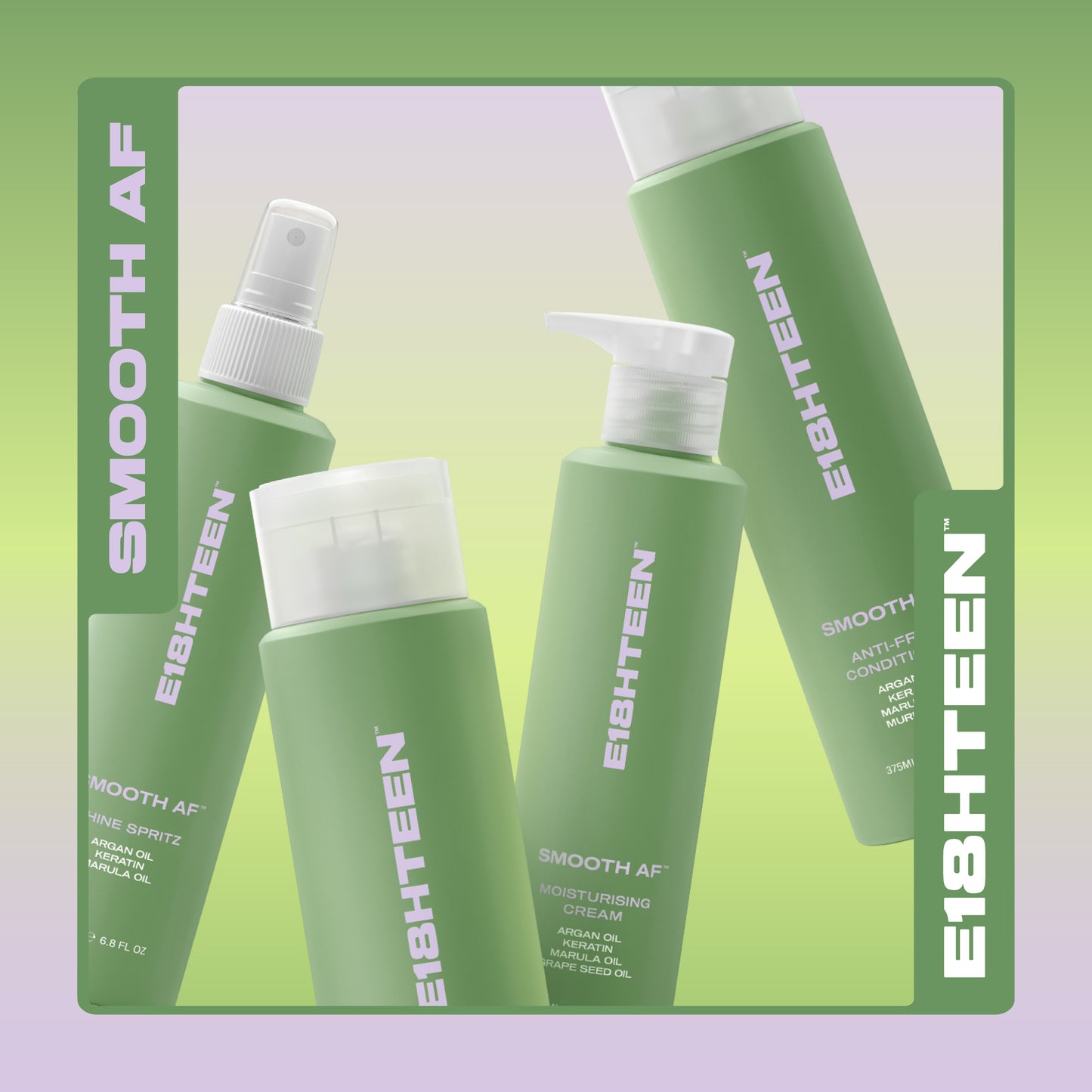 E18HTEEN Smooth AF Anti-Frizz Duo