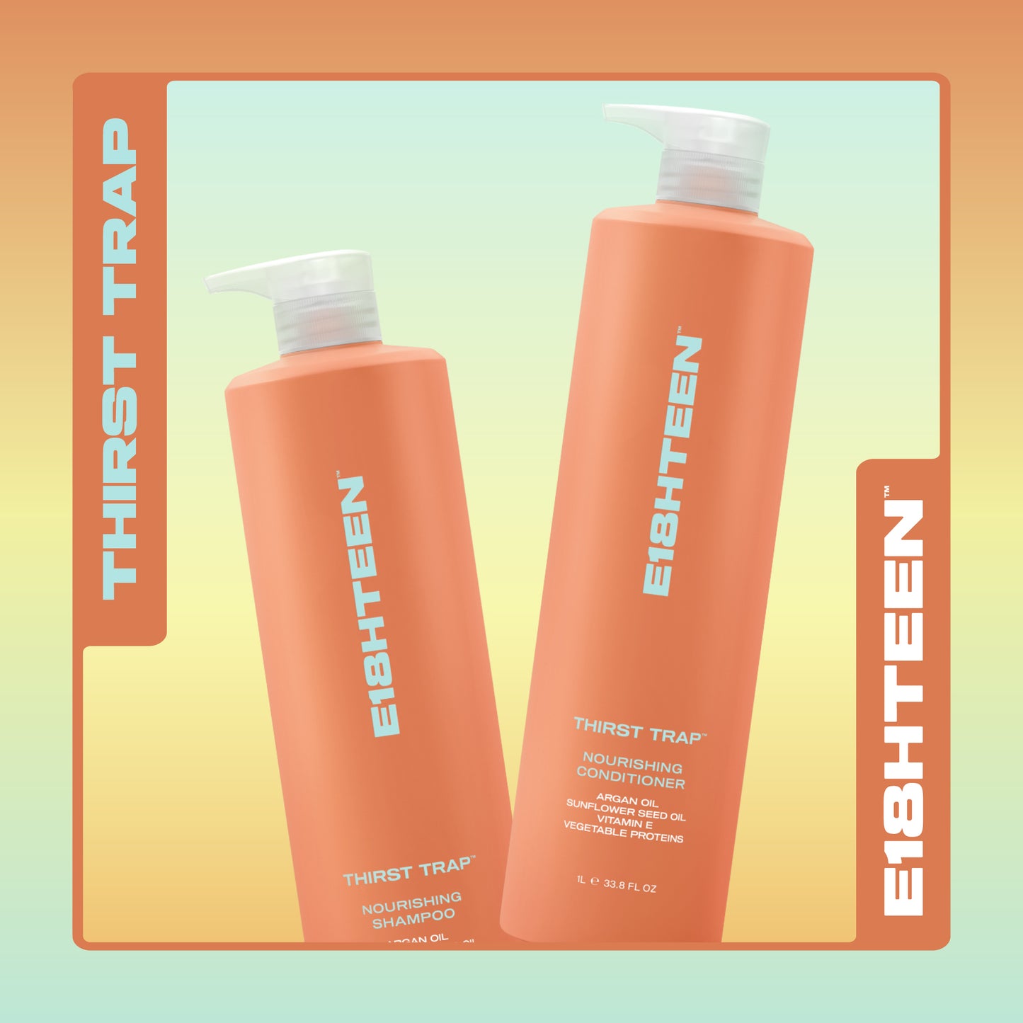 E18HTEEN Thirst Trap Nourishing Duo 1L