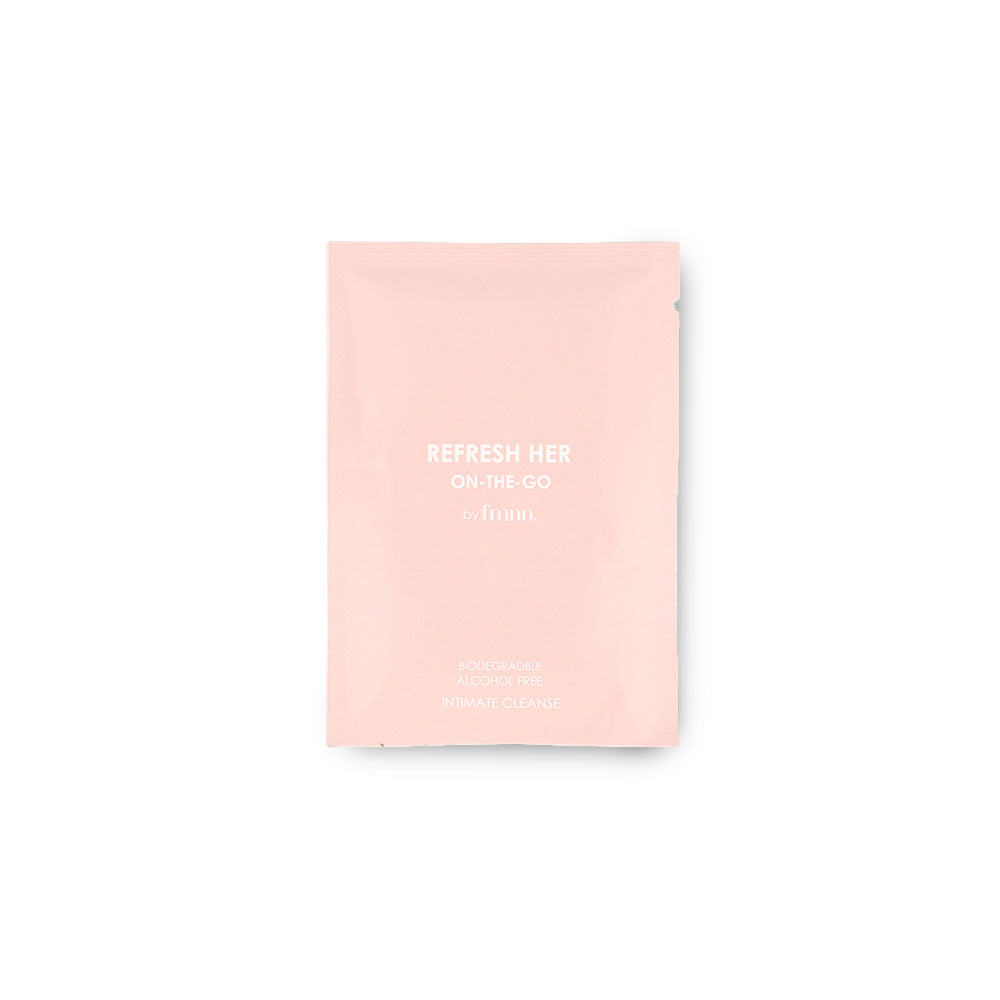 FMNN Refresh Her On-The-Go Intimate Wipes 20Pk