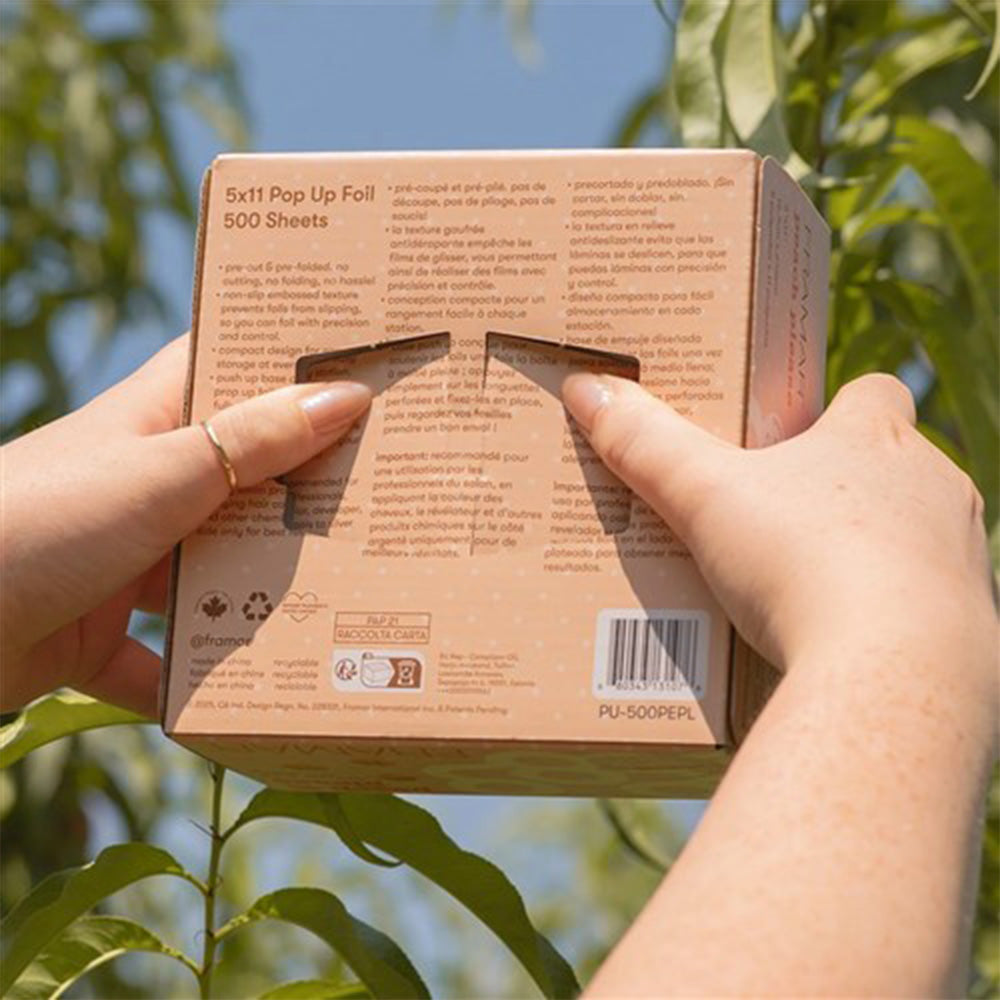 Framar Peach Please Pop-Up Foil 500 Sheets 12.7cm x 27.9cm