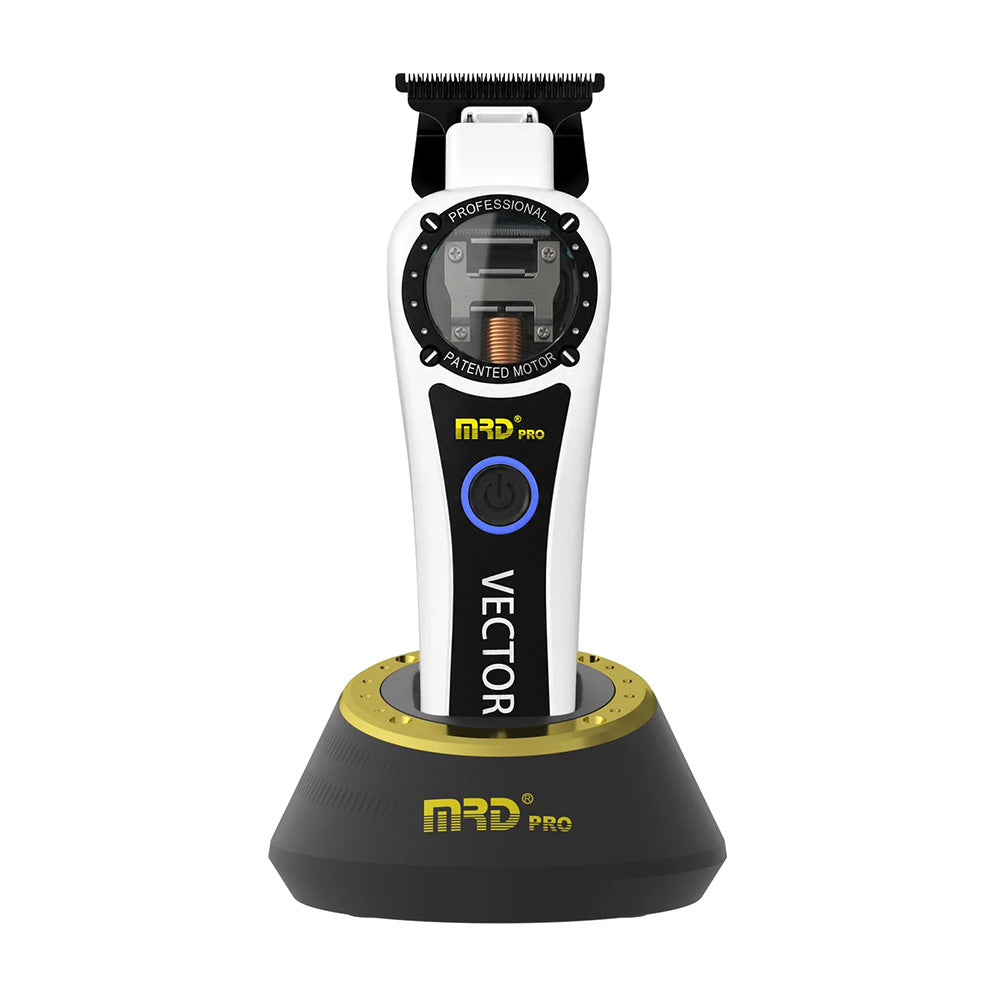 MRD Pro Vector Clipper & Trimmer Duo - Metallic White - 7