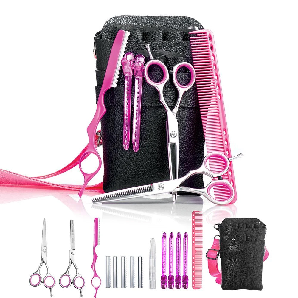 Iceman Star Slayer Scissor Kit - Pink 6"