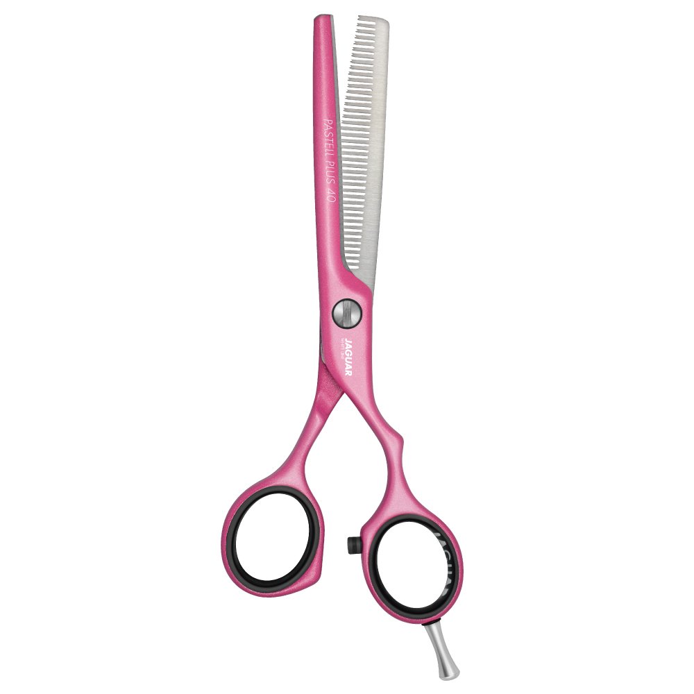 Jaguar Pastell Plus Offset 40 Candy 5.5" Hairdressing Thinning Scissor