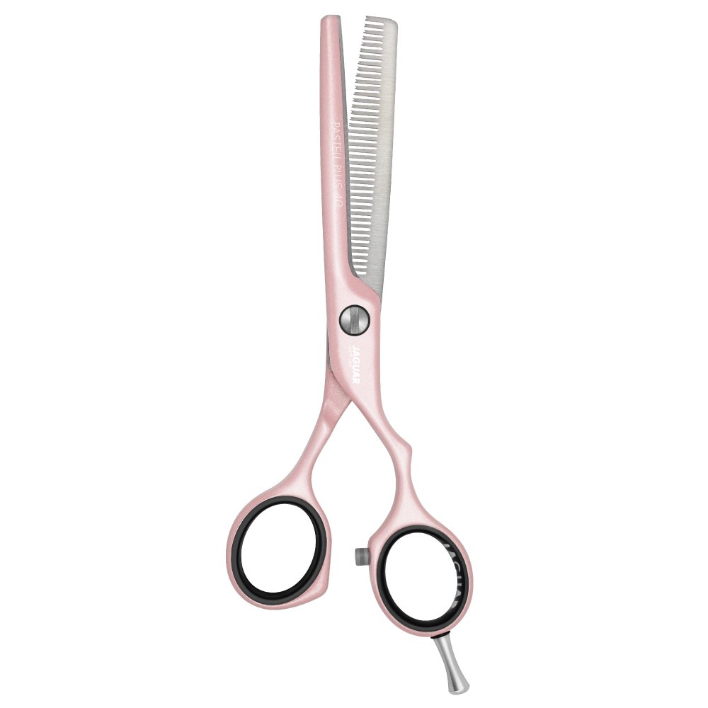 Jaguar Pastell Plus Offset 40 Rose 5.5" Hairdressing Thinning Scissor