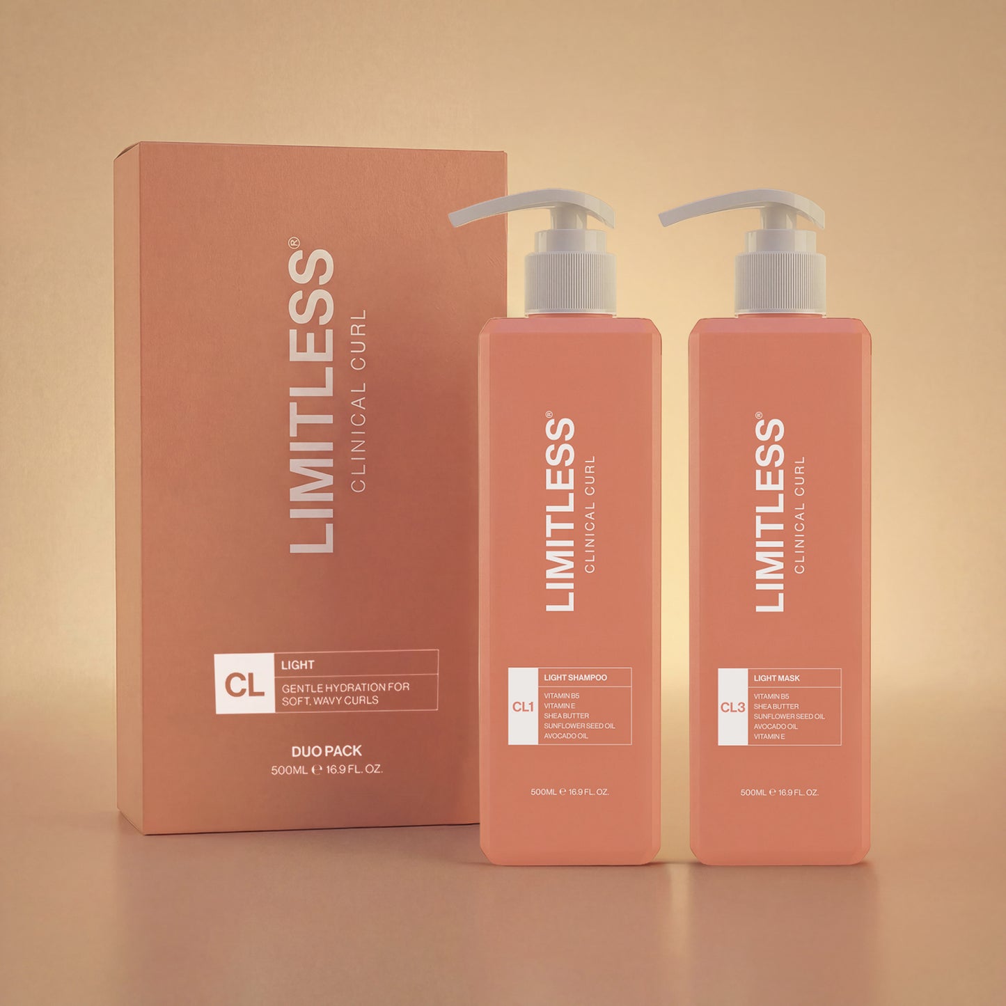 Limitless Clinical Curl Light Duo 500ml