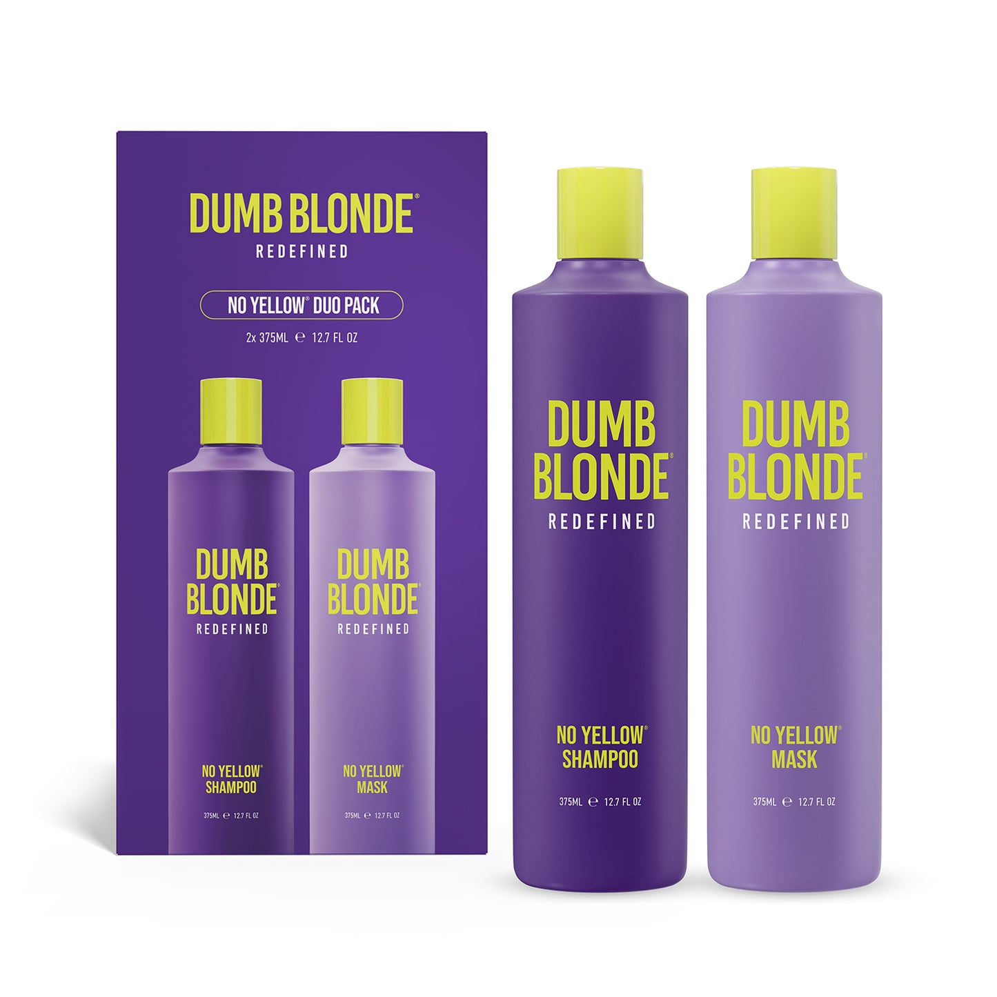 Dumb Blonde Redefined No Yellow Duo Pack 375ml