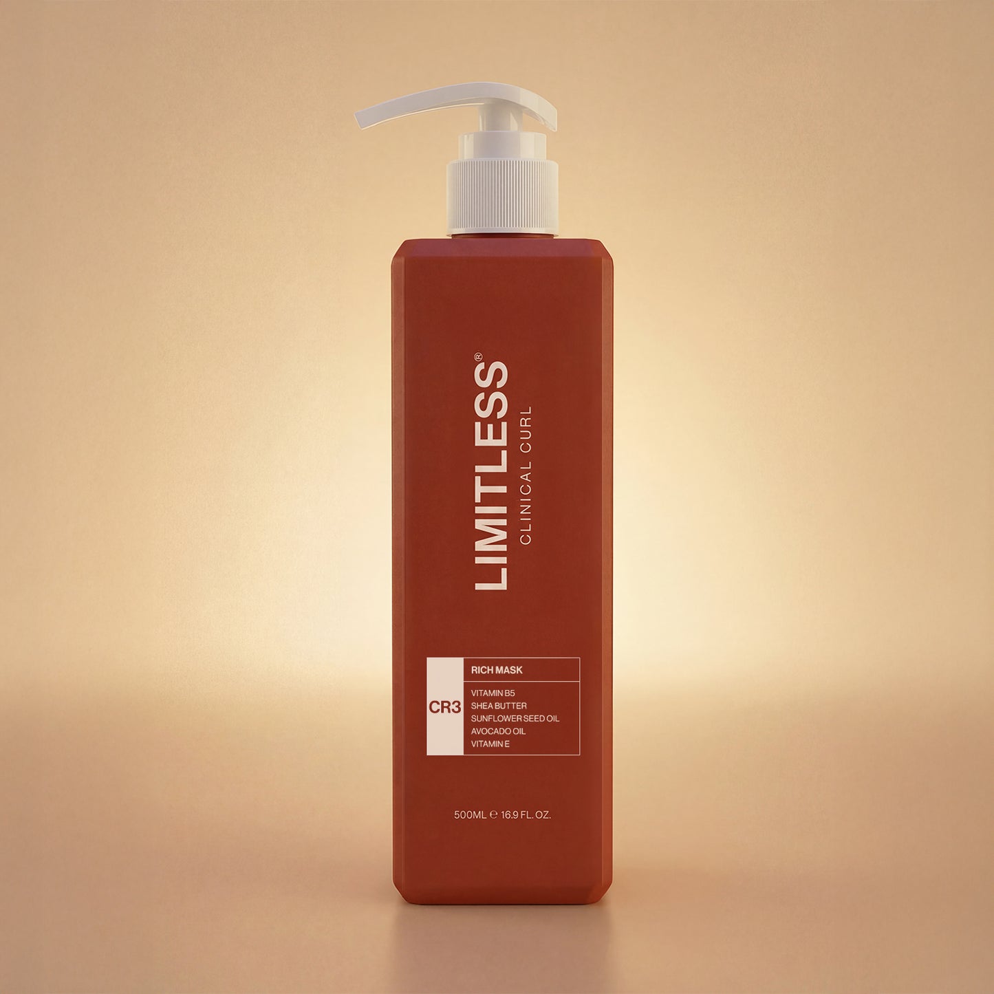 Limitless CR3 Clinical Curl Rich Mask 500ml