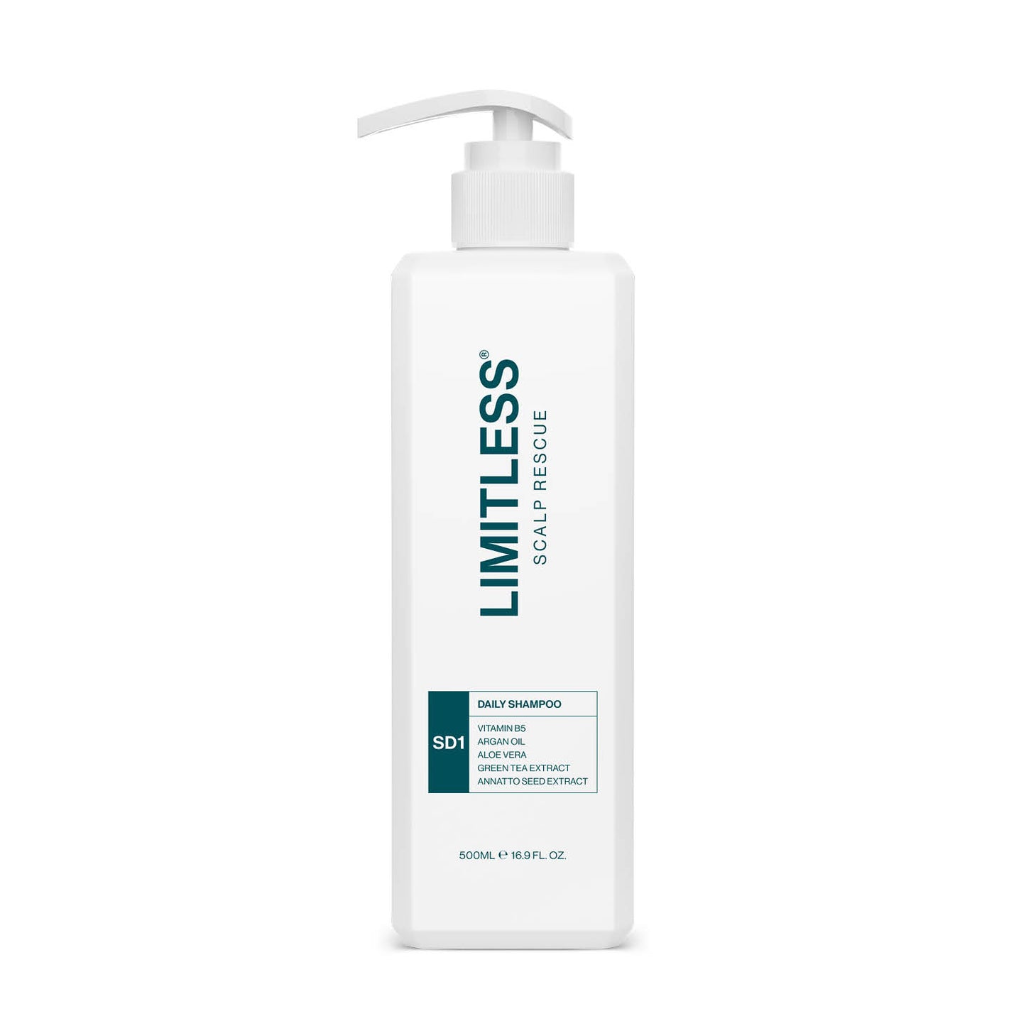 Limitless SD1 Scalp Rescue Daily Shampoo 500ml