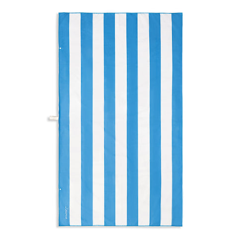 Lesimo Quick Dry Beach Towel Santorini Blue