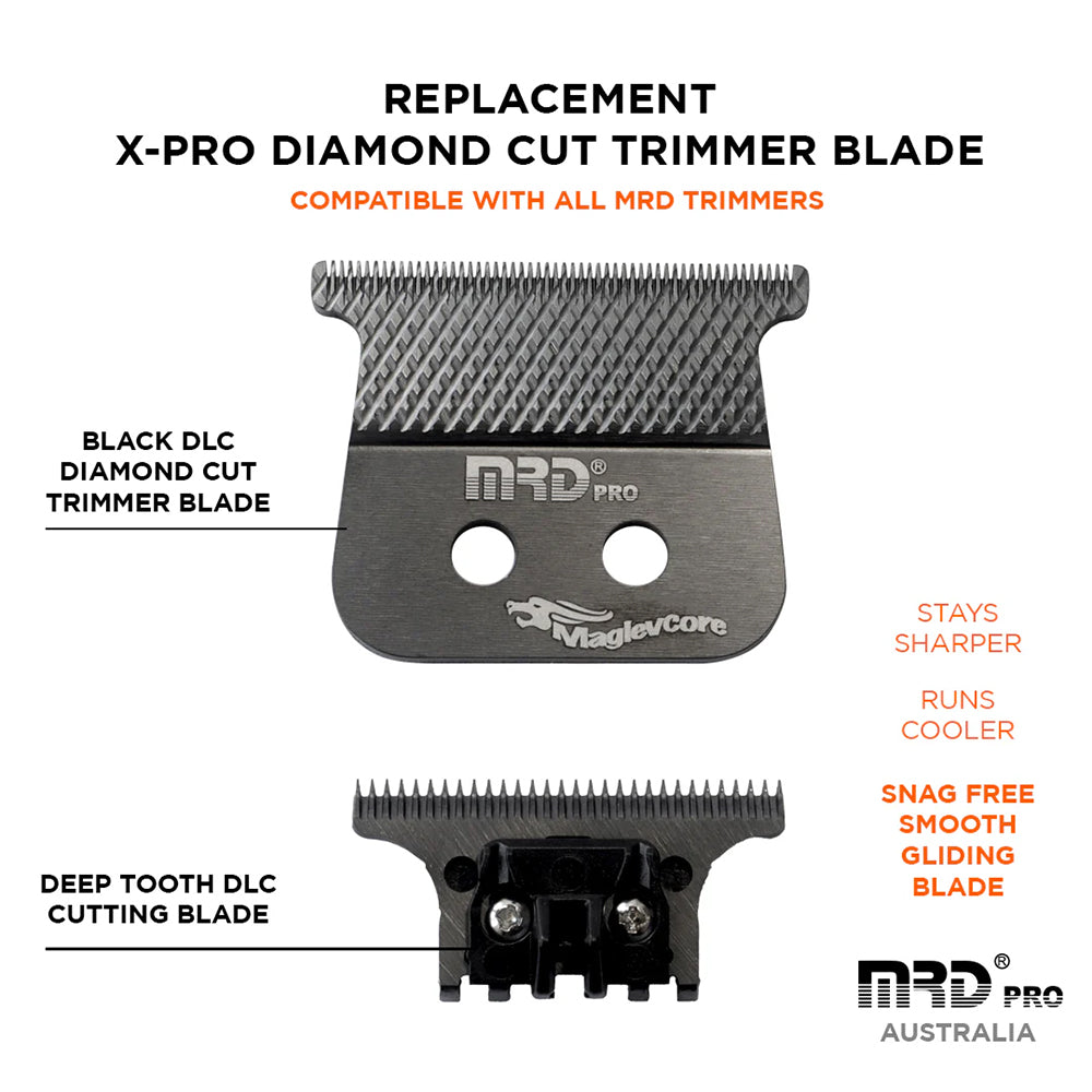 MRD Pro Smart Brain Diamond Cut Trimmer Blade