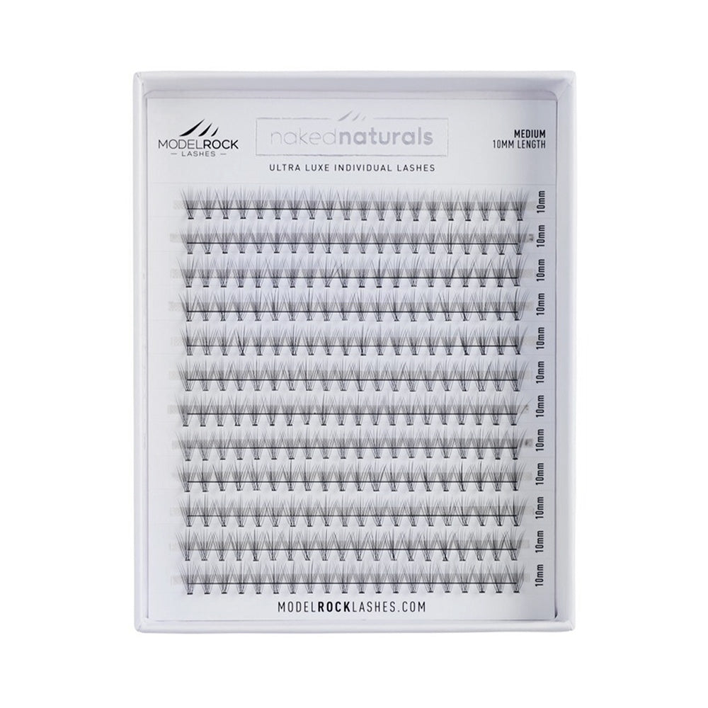 Modelrock Ultra Luxe Naked Naturals- 10D 10mm Bulk Tray 240Pk