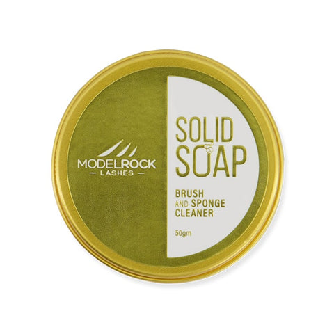 Modelrock Solid Soap Brush & Sponge Cleaner Mini 50g