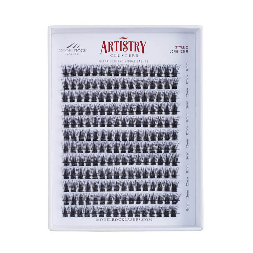 Modelrock Ultra Luxe ARTISTRY Clusters - Style #2 - LONG 12mm BulkTray