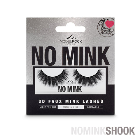 Modelrock NO MINK Faux Mink Lashes SHOOK