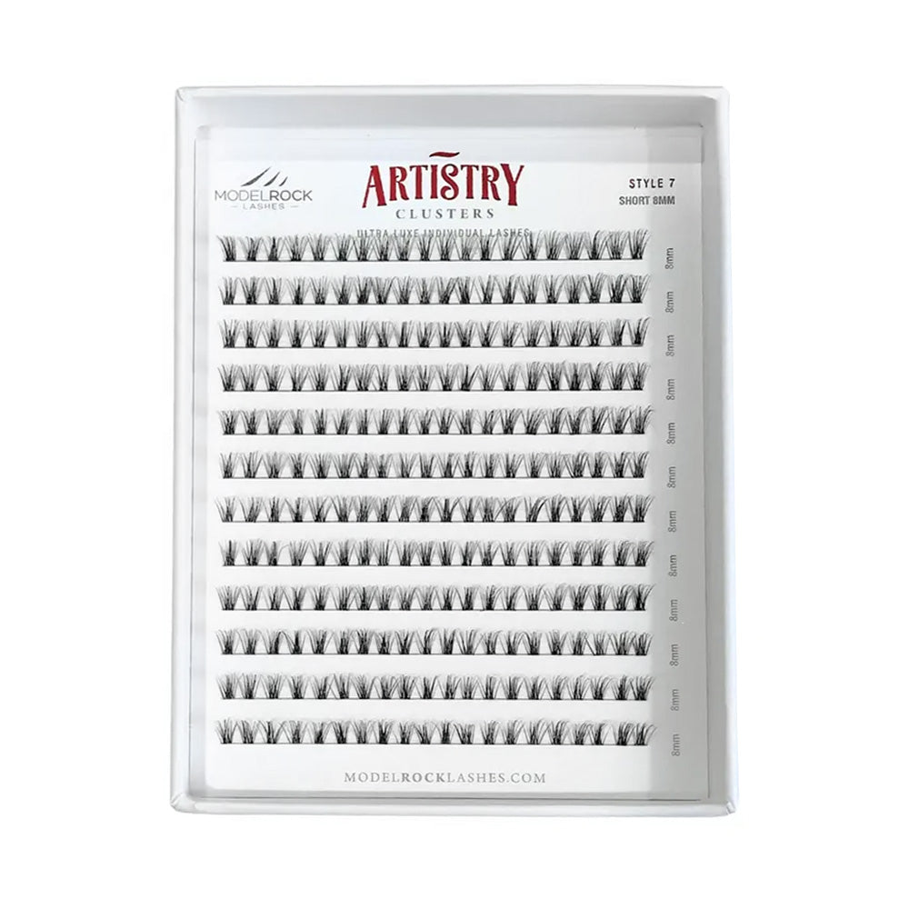 Modelrock Artistry Clusters - Style #7 SHORT 8mm Bulk Tray 240Pk