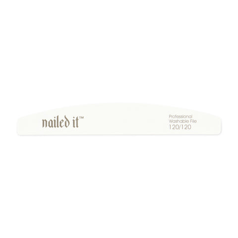 Nailed It Harbour Bridge Gel File W/Perf #120/120 Red Core 1Pc