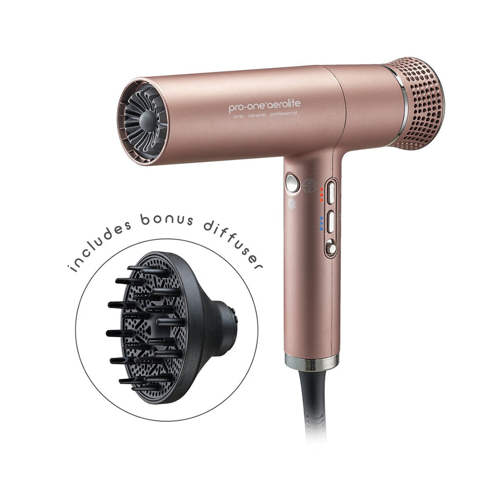 Pro-One AEROLITE Hairdryer - Gold