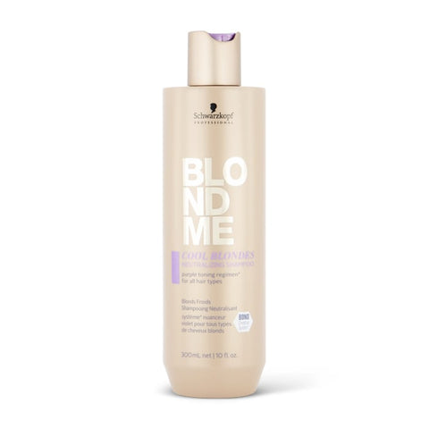 Schwarzkopf BLONDME Cool Blondes Neutralizing Shampoo 300ml