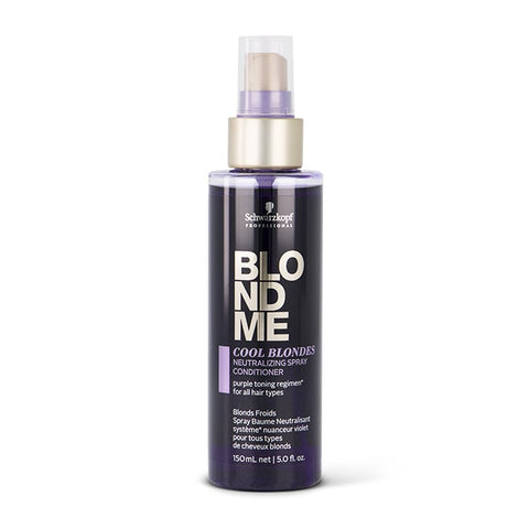 Schwarzkopf BLONDME Cool Blondes Neutralizing Spray Conditioner 150ml