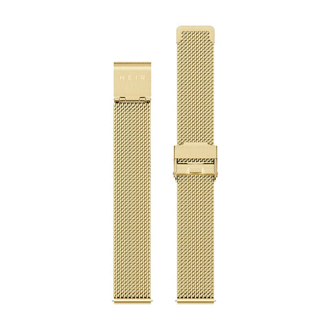Heir Watches Classic Mesh 28mm Strap Gold