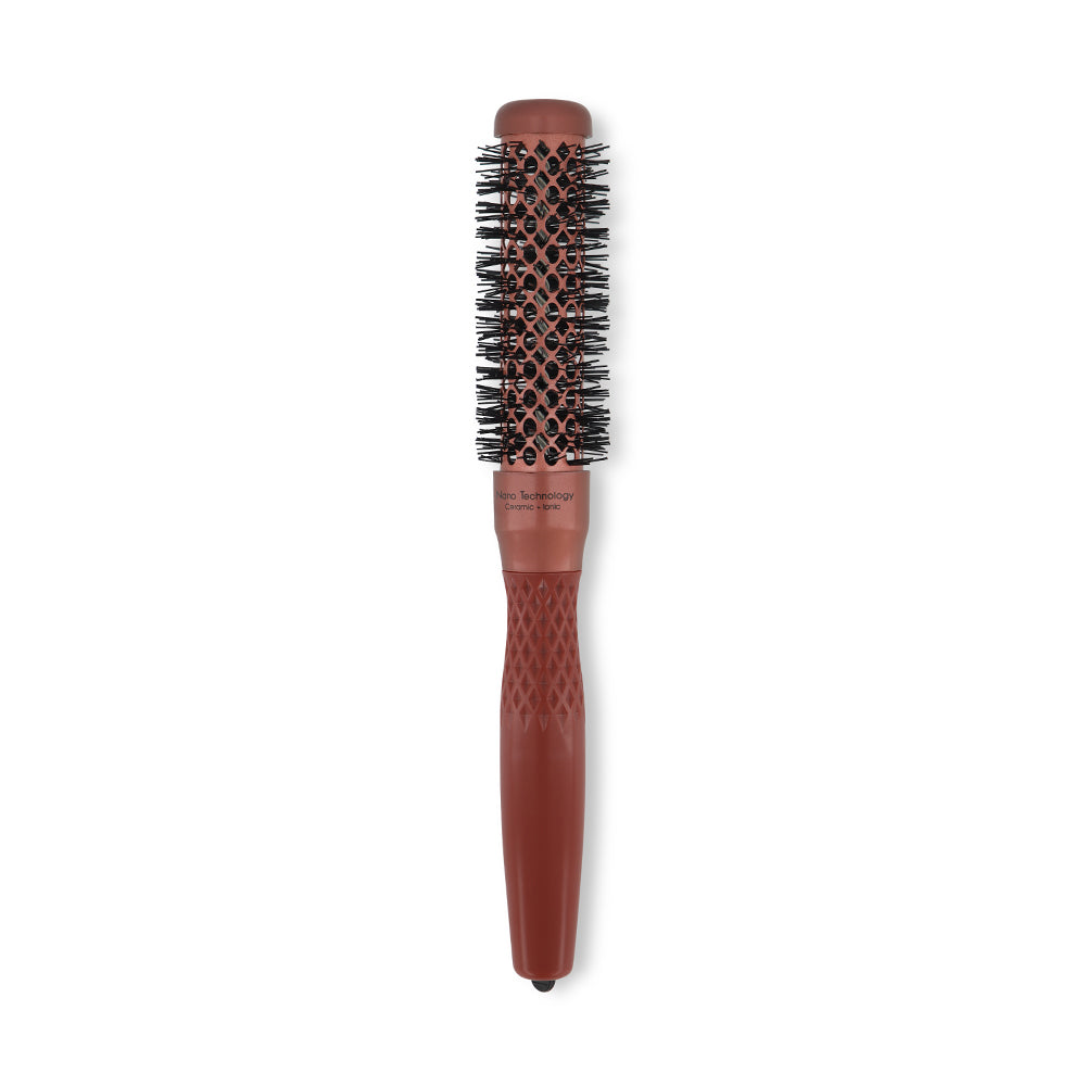 Ceramic Nano Technology Round Brush Pink 25mm