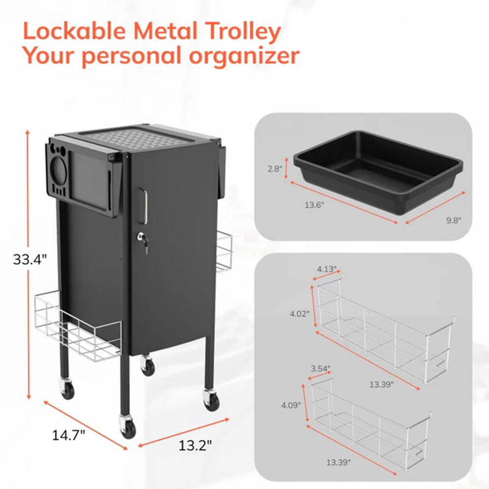 TASALON Metal Traditional Trolley