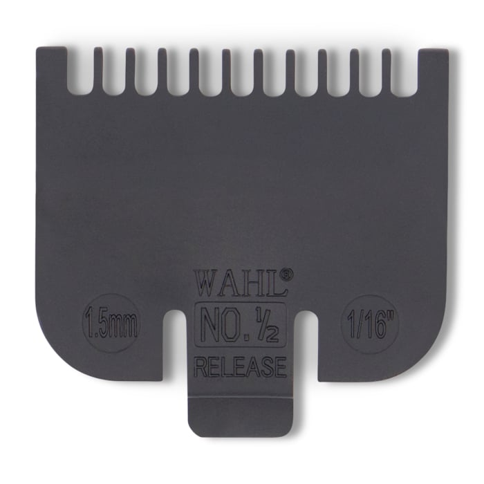 Wahl Clipper Attachment Guide Size #1/2 Black